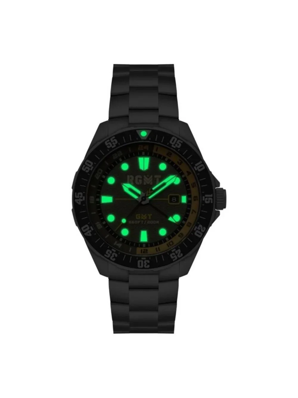 NWT Rgmt Continental Green Dial Men's Watch